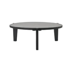 House Doctor Bali Salontafel - Zwart Ø110cm