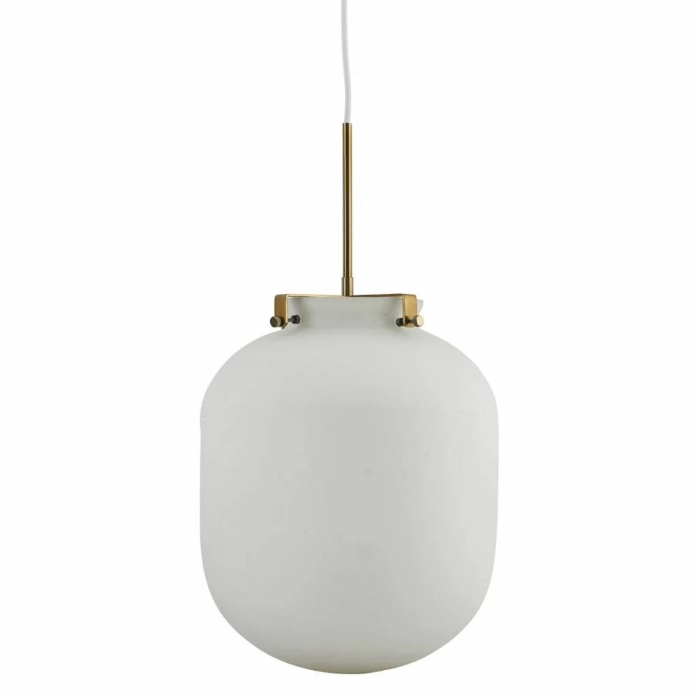 House Doctor Ball Hanglamp Wit Glas