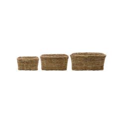 House Doctor Baskit Manden - Set Van 3 Stuks