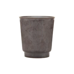 House Doctor Berica Mokken Bruin - Set Van 12 Stuks Zwart Ø8x9cm - Set Van 12 Stuks - Copy