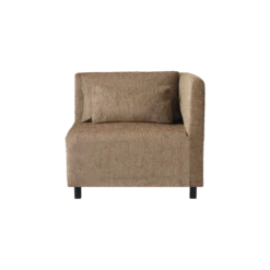 House Doctor Camphor Bank Module Hoekelement Incl 2 Kussens - Camel