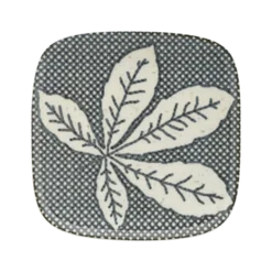 House Doctor Chestnut Borden Grijs/blauw - Set Van 6 Stuks