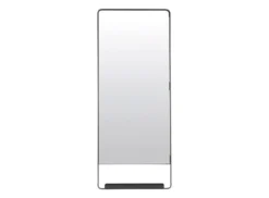 House Doctor Chic Spiegel Met Plank Zwart