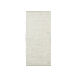 House Doctor Chindi Vloerkleed - Wit 70x160cm