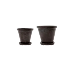 House Doctor Flower Bloempot Met Schotel Set Van 2 Stuks - 210140611