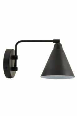House Doctor Game Wandlamp Zwart Wit Metaal