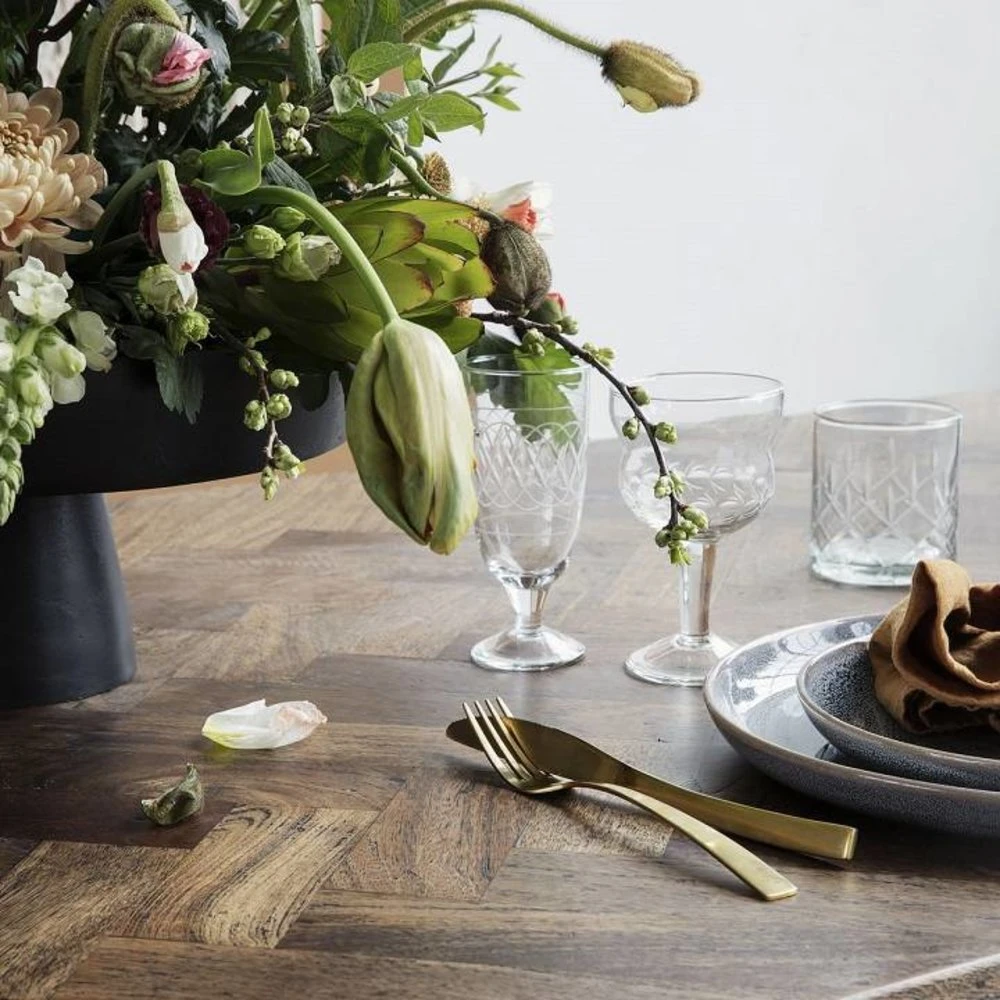 House Doctor Golden Vork Roestvrij Staal - Set Van 12 - Afbeelding 4