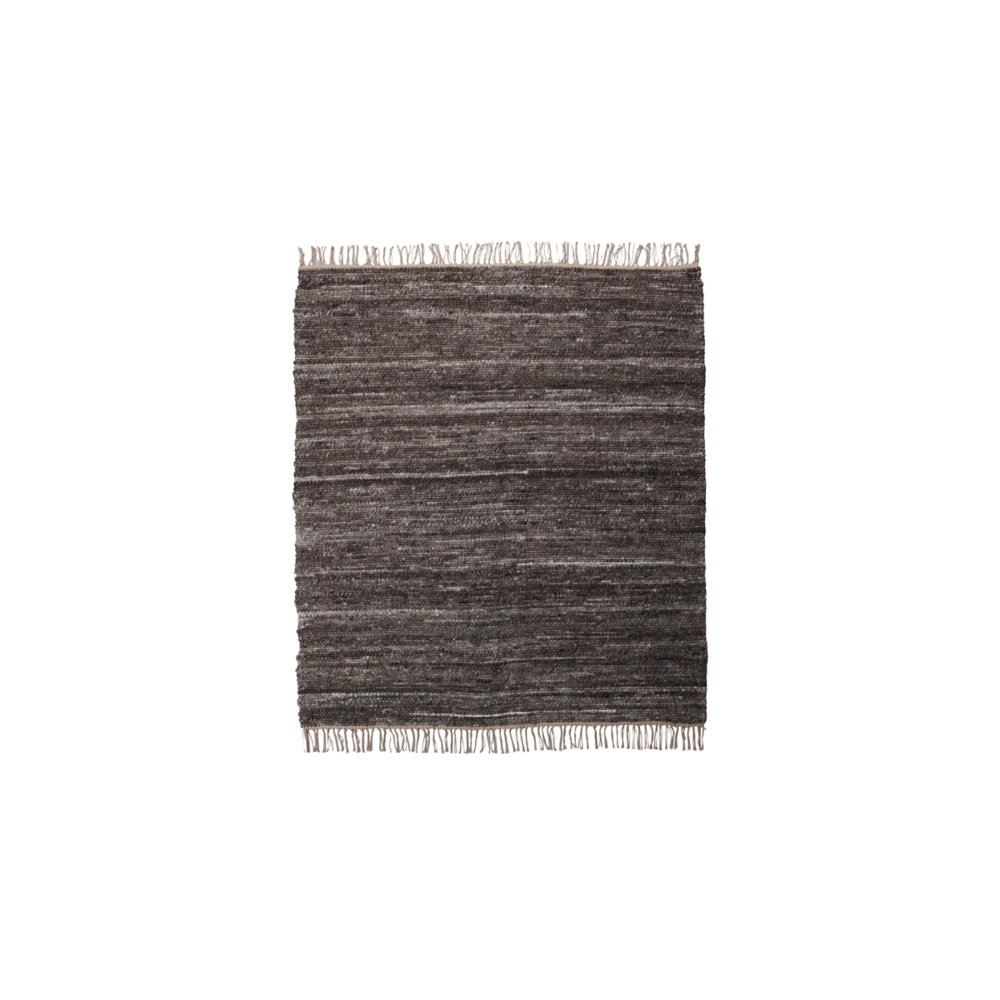 House Doctor Hafi Vloerkleed - Bruin 180x180cm