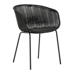 House Doctor Hapur Armstoel, Zwart - 210940401