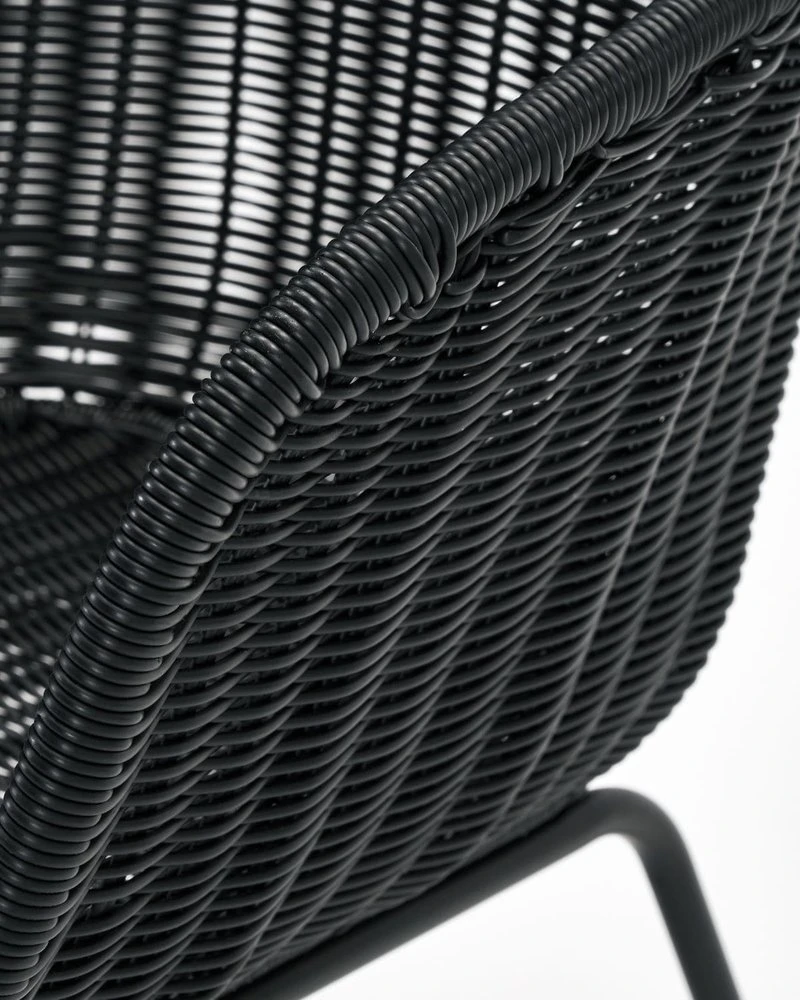 House Doctor Hapur Armstoel, Zwart - 210940401 - Afbeelding 5