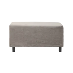 House Doctor Hazel Night Poef - Grijs/bruin