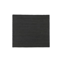 House Doctor Hempi Vloerkleed - Zwart 180x180cm