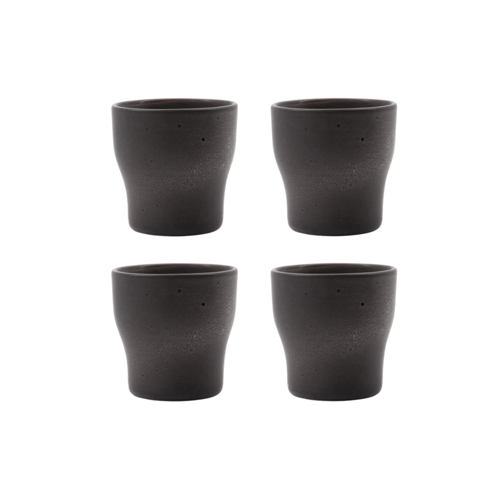 House Doctor Liss Thermomokken Donkergrijs - Set Van 8 Stuks 206262508