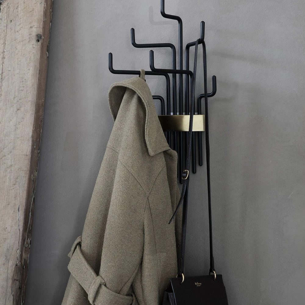 House Doctor Pipes Kapstok - Zwart - Afbeelding 4