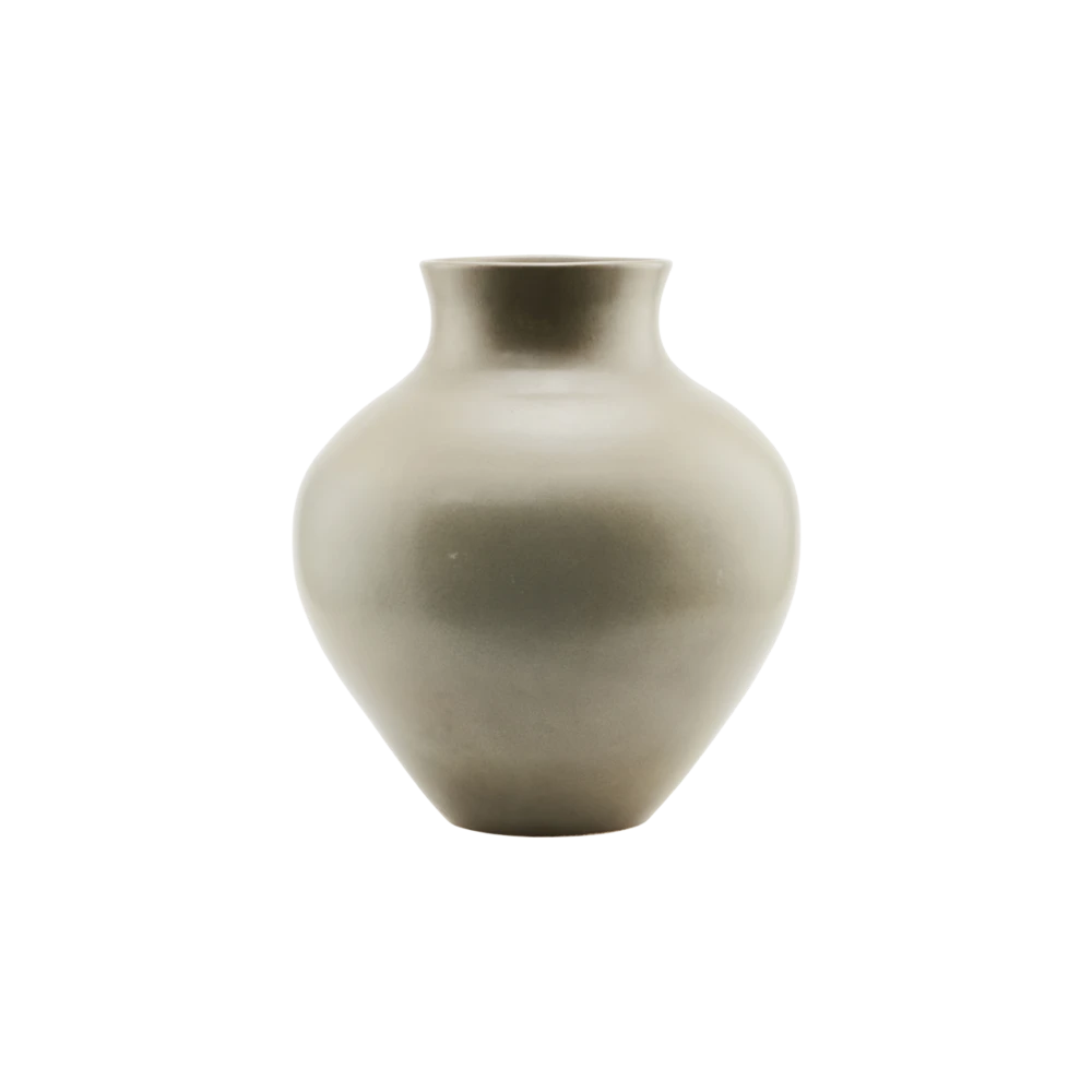 House Doctor Santa Fe Vaas - Shellish Mud Vaas - Zwart - Copy