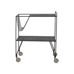 House Doctor Use Trolley Zwart Metaal