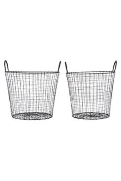 House Doctor Wire Set Van 3 Manden Zwart